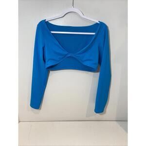 skims long sleeve top Blue Belly Shirt Large